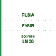 РУБІЯ (RUBIA) LM 36 розчин 10 мл - Гомеопатія ARCANA DR.SEWERIN