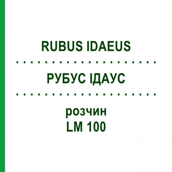 РУБУС ІДАУС (RUBUS IDAEUS) LM 100 розчин 10 мл - Гомеопатія ARCANA DR.SEWERIN