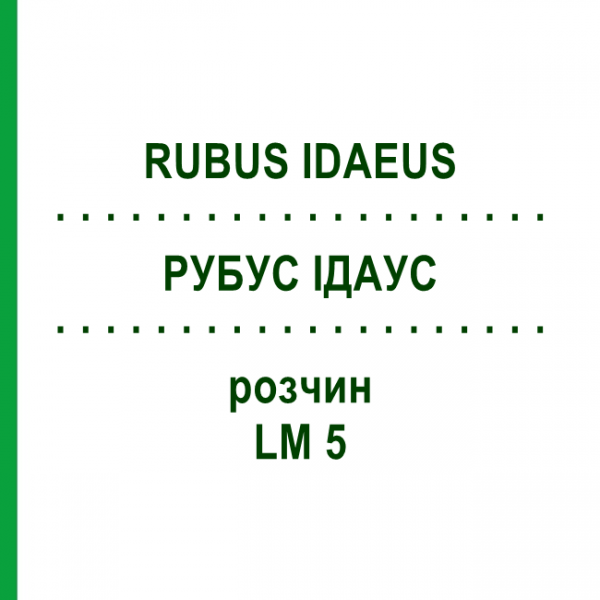 РУБУС ІДАУС (RUBUS IDAEUS) LM 5 розчин 10 мл - Гомеопатія ARCANA DR.SEWERIN