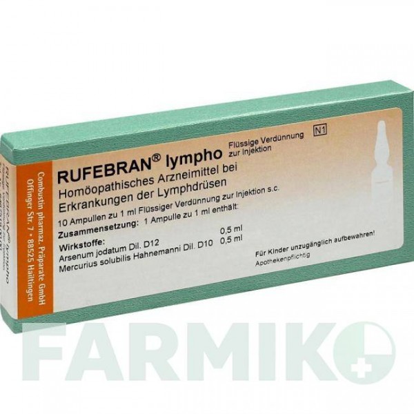 РУФЕБРАН (RUFEBRAN) ампулы 10 шт - Гомеопатия COMBUSTIN