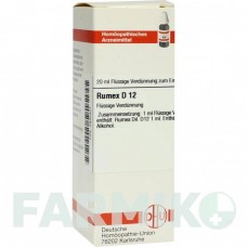 РУМЕКС (RUMEX) D 12 раствор 20 мл - Гомеопатия DHU
