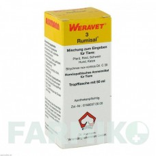 РУМІСАЛ (RUMISAL) 3 краплі 50 мл - Активні речовини BIOKANOL PHARMA
