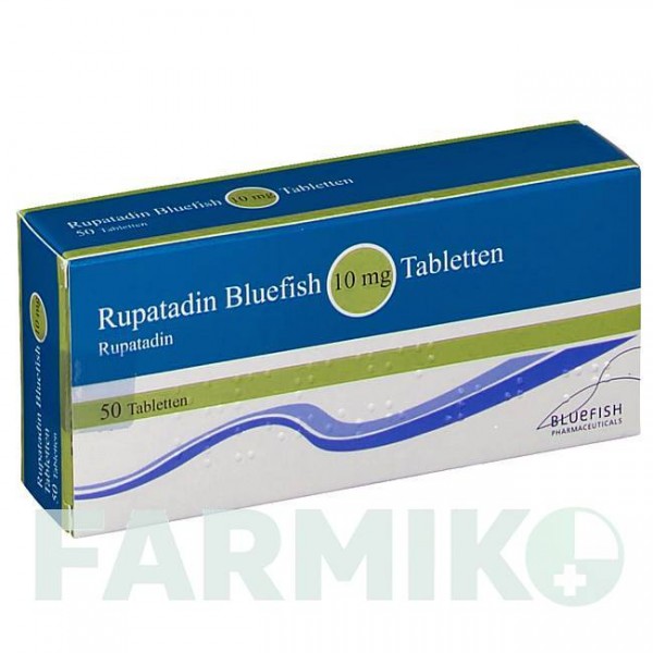 РУПАТАДИН (RUPATADIN) 10 мг таблетки 50 шт - Рупатадин BLUEFISH