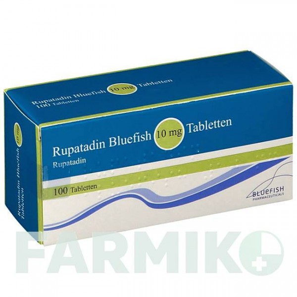 РУПАТАДИН (RUPATADIN) 10 мг таблетки 100 шт - Рупатадин BLUEFISH