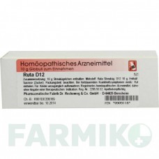 РУТА (RUTA) D 12 глобули 10 г - Гомеопатия DR.RECKEWEG