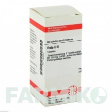 РУТА (RUTA) D 6 таблетки 80 шт - Гомеопатия DHU