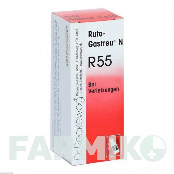 РУТА ГАСТРЕУ (RUTA GASTREU) смесь 50 мл - Гомеопатия DR.RECKEWEG