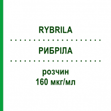 РИБРІЛА (RYBRILA) 160 мкг/мл розчин 150 мл - Глікопіронію бромід MEDICE PUTTER