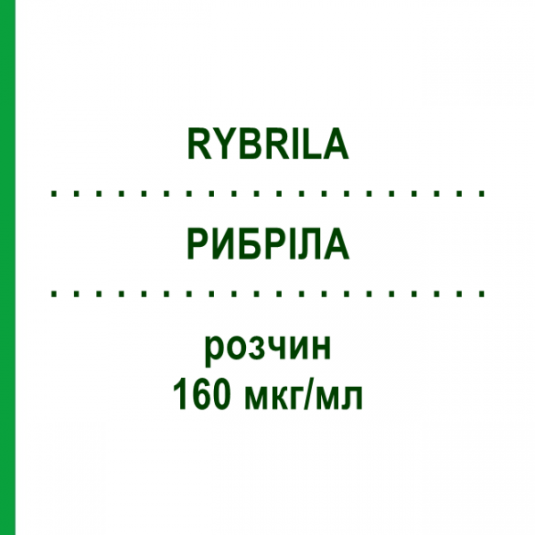 РИБРИЛА (RYBRILA) 160 мкг/мл раствор 150 мл - Гликопиррония бромид MEDICE PUTTER