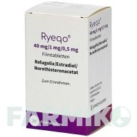 РІЕКО (RYEQO) 40 мг/1 мг/0,5 мг таблетки 28 шт - Релуголікс, Естрадіол, Норетистерон GEDEON RICHTER