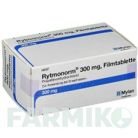 РИТМОНОРМ (RYTMONORM) 300 мг таблетки 50 шт - Пропафенон VIATRIS