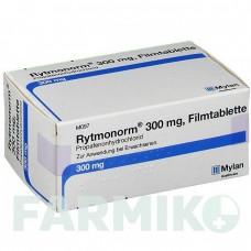 РИТМОНОРМ (RYTMONORM) 300 мг таблетки 50 шт - Пропафенон VIATRIS