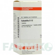 САБАДИЛЛА (SABADILLA) D 12 таблетки 80 шт - Гомеопатия DHU