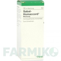 САБАЛЬ ГОМАККОРД (SABAL HOMACCORD) краплі 30 мл - Гомеопатія BIOLOGISCHE HEILMITTEL HEEL