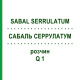 САБАЛЬ СЕРРУЛАТУМ (SABAL SERRULATUM) Q 1 раствор 15 мл - Гомеопатия GUDJONS