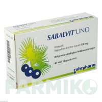 САБАЛВИТ (SABALVIT) капсулы 40 шт - Плоды серенои ползучей RUHRPHARM