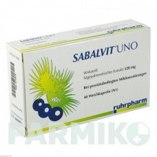 САБАЛВИТ (SABALVIT) капсулы 40 шт - Плоды серенои ползучей RUHRPHARM