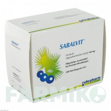 САБАЛВИТ (SABALVIT) капсулы 200 шт - Плоды серенои ползучей RUHRPHARM