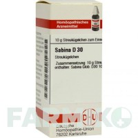 САБІНА (SABINA) D 30 глобули 10 г - Гомеопатія DHU