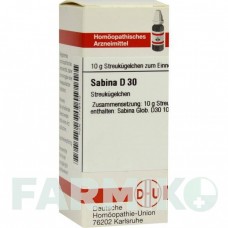 САБИНА (SABINA) D 30 глобули 10 г - Гомеопатия DHU