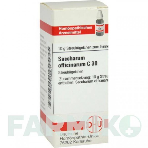 САХАРУМ ОФФИЦИНАРУМ (SACCHARUM OFFICINARUM) C 30 глобули 10 г - Гомеопатия DHU
