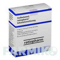 САЛЬБУТАМОЛ (SALBUTAMOL) розчин 3x10 мл - Сальбутамол RATIOPHARM