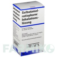 САЛЬБУТАМОЛ (SALBUTAMOL) раствор 10x10 мл - Сальбутамол RATIOPHARM