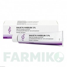 САЛИЦИЛ ВАЗЕЛИН (SALICYL VASELIN) 5% мазь 100 мл - Салициловая кислота BOMBASTUS-WERKE