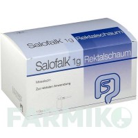 САЛОФАЛЬК (SALOFALK) 1 г 1 х 14 доз піна 80 г - Месалазин ABACUS MEDICINE