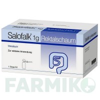САЛОФАЛЬК (SALOFALK) 1 г 1 х 14 доз піна 80 г - Месалазин DR.FALK PHARMA
