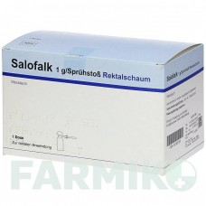 САЛОФАЛЬК (SALOFALK) 1 г 1 х 14 доз піна 80 г - Месалазин KOHLPHARMA
