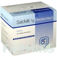 САЛОФАЛЬК (SALOFALK) 1 г 4 х 14 доз пена 4x80 г - Месалазин DR.FALK PHARMA