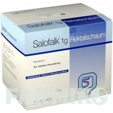 САЛОФАЛЬК (SALOFALK) 1 г 4 х 14 доз піна 4x80 г - Месалазин DR.FALK PHARMA
