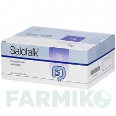 САЛОФАЛЬК (SALOFALK) 1 г супозиторії 30 шт - Месалазин ABACUS MEDICINE