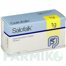 САЛОФАЛЬК (SALOFALK) 1 г таблетки 50 шт - Месалазин DR.FALK PHARMA