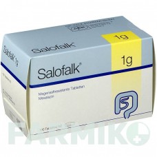 САЛОФАЛЬК (SALOFALK) 1 г таблетки 100 шт - Месалазин DR.FALK PHARMA