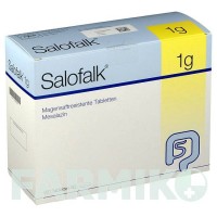 САЛОФАЛЬК (SALOFALK) 1 г таблетки 150 шт - Месалазин DR.FALK PHARMA