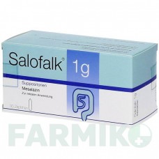 САЛОФАЛЬК (SALOFALK) 1 г суппозитории 30 шт - Месалазин FD PHARMA