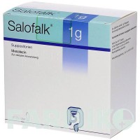 САЛОФАЛЬК (SALOFALK) 1 г супозиторії 90 шт - Месалазин FD PHARMA