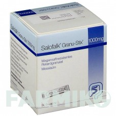 САЛОФАЛЬК (SALOFALK) 1000 мг гранули 50 шт - Месалазин DR.FALK PHARMA
