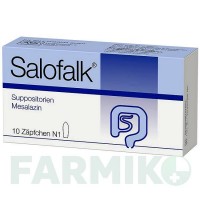 САЛОФАЛЬК (SALOFALK) 250 мг супозиторії 120 шт - Месалазин DR.FALK PHARMA
