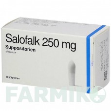 САЛОФАЛЬК (SALOFALK) 250 мг супозиторії 30 шт - Месалазин KOHLPHARMA
