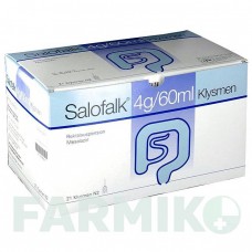 САЛОФАЛЬК (SALOFALK) 4 г/60 мл суспензія 21 шт - Месалазин DR.FALK PHARMA