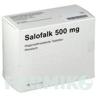 САЛОФАЛЬК (SALOFALK) 500 таблетки 100 шт - Месалазин DOCPHARM
