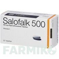 САЛОФАЛЬК (SALOFALK) 500 таблетки 50 шт - Месалазин EMRA-MED