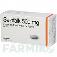 САЛОФАЛЬК (SALOFALK) 500 таблетки 50 шт - Месалазин KOHLPHARMA