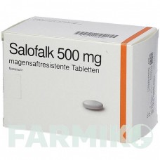САЛОФАЛЬК (SALOFALK) 500 таблетки 100 шт - Месалазин KOHLPHARMA