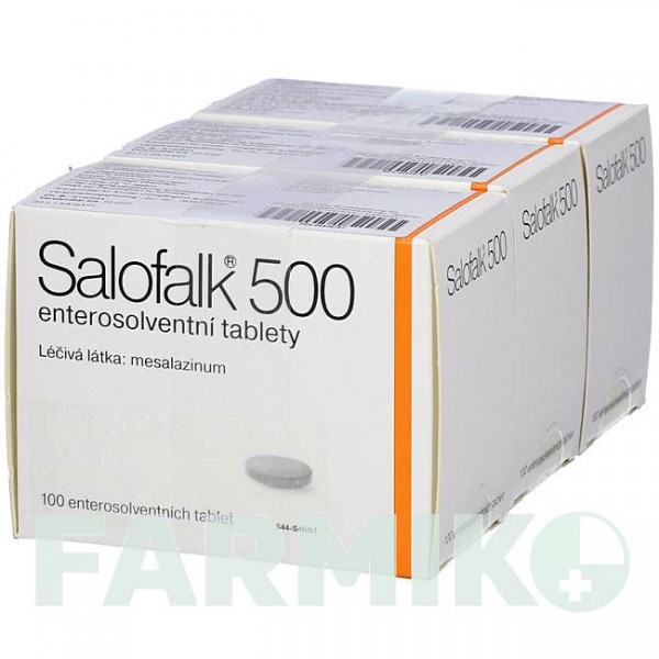 САЛОФАЛЬК (SALOFALK) 500 мг таблетки 300 шт - Месалазин AXICORP PHARMA