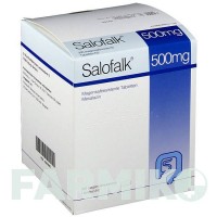 САЛОФАЛЬК (SALOFALK) 500 мг таблетки 300 шт - Месалазин BB FARMA