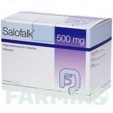 САЛОФАЛЬК (SALOFALK) 500 мг таблетки 100 шт - Месалазин FD PHARMA